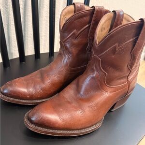 Womens Leather Western Boots